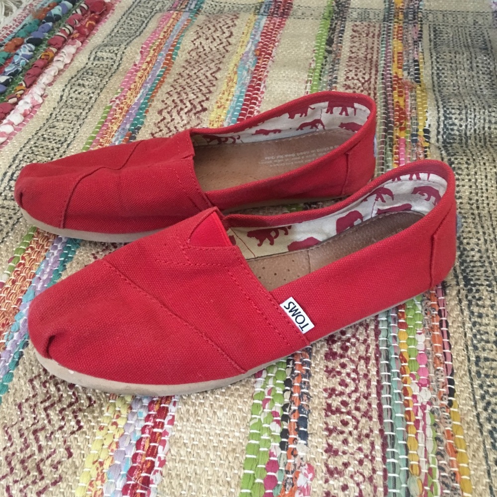 TOMS slip on shoes